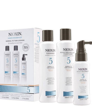 Nioxin Professional System 5 Full Size Kit-Cleanser & Revit 300 ml & 100 ml Treatment Nioxin Professional - On Line Hair Depot