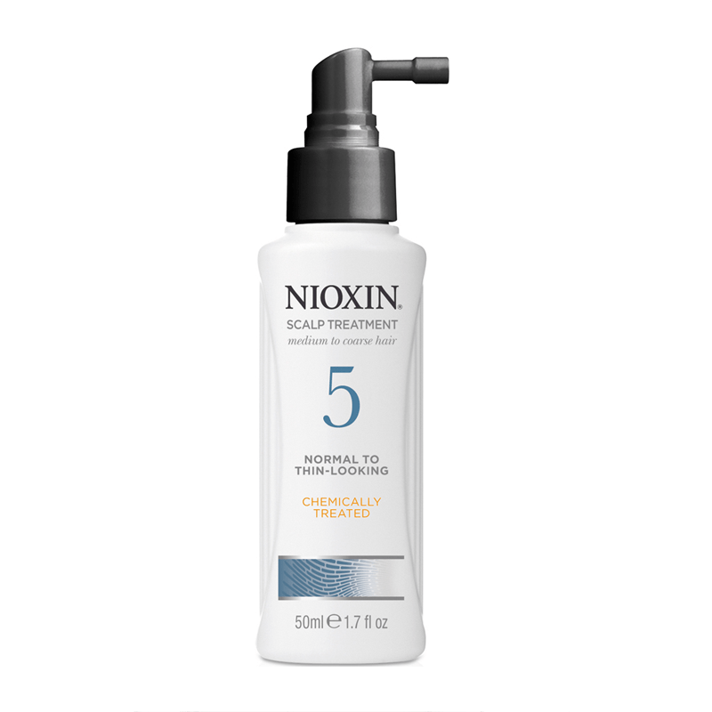 Nioxin Professional System 5 Scalp & Hair Treatment Normal to Thin Looking, Medium to Coarse, Natural and Chemically Treated Hair 100 ml Nioxin Professional - On Line Hair Depot