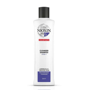 Nioxin Professional System 6 Cleanser Shampoo 300ml for Chemical Treated Hair Nioxin Professional - On Line Hair Depot