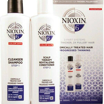 Nioxin Professional System 6 Cleanser Shampoo & Scalp Revitaliser Conditioner 300ml Duo Pack Nioxin Professional - On Line Hair Depot