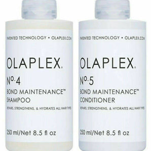 Olaplex No 4 Bond Maintenance Shampoo & No 5 Bond Maintenance Conditioner Olaplex - On Line Hair Depot