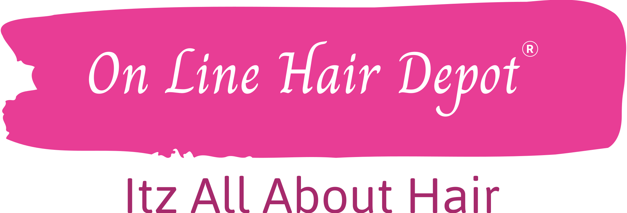 Itz All About Hair On Line Hair Depot Logo