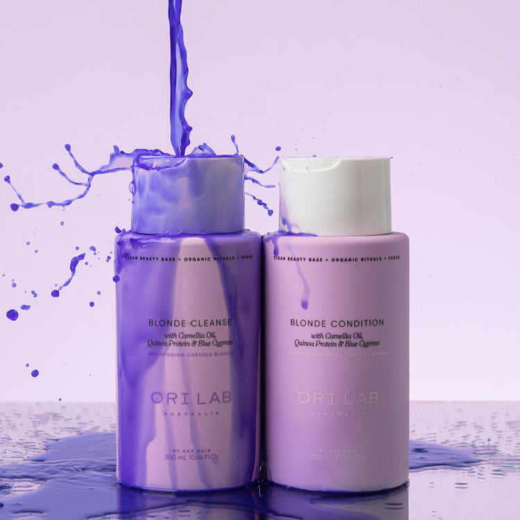 Ori Lab Blonde Cleanse Shampoo and Condition - On Line Hair Depot