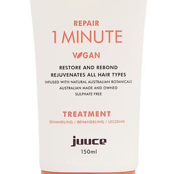 Juuce Repair 1 Minute Treatment Restore, Rebond and Rejuveante Hair - On Line Hair Depot