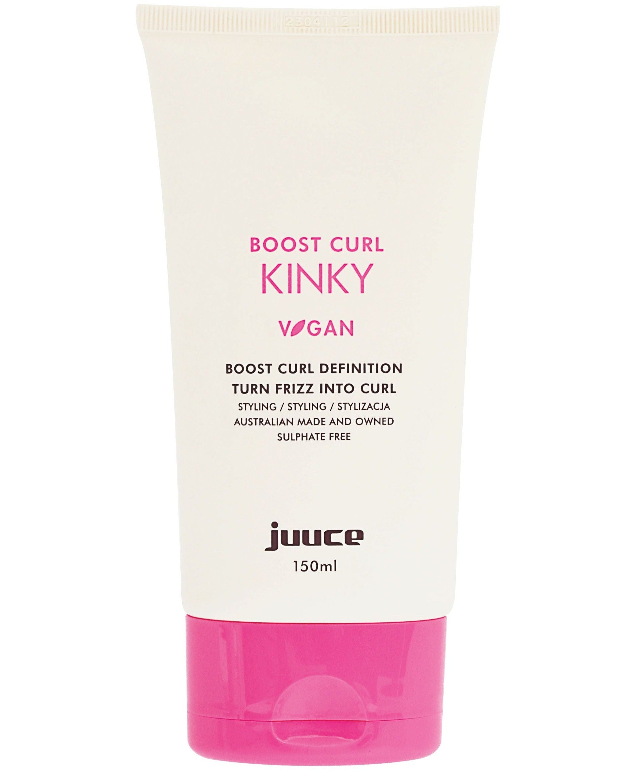 Juuce Boost Curl Kinky Curling Balm 150 ml Define D.Frizz Boost Curl Juuce Hair Care - On Line Hair Depot