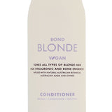 Juuce Bond Blonde Tones all Types of Blonde Hair Conditioner 300ml     . - On Line Hair Depot