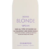 Juuce Bond Blonde Tones all Types of Blonde Hair Shampoo 300ml         . - On Line Hair Depot