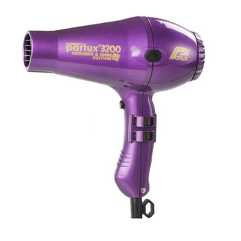 Parlux 3200 Compact Ceramic & Ionic Hair Dryer 1900W - Purple Parlux - On Line Hair Depot