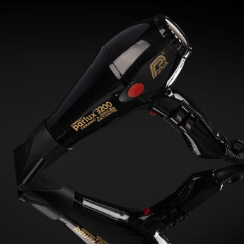 Parlux 3200 Ionic Ceramic Compact Hair Dryer Black 1900W