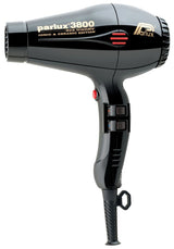 Parlux 3800 Ceramic & Ionic Hair Dryer 2100W - Black Parlux - On Line Hair Depot