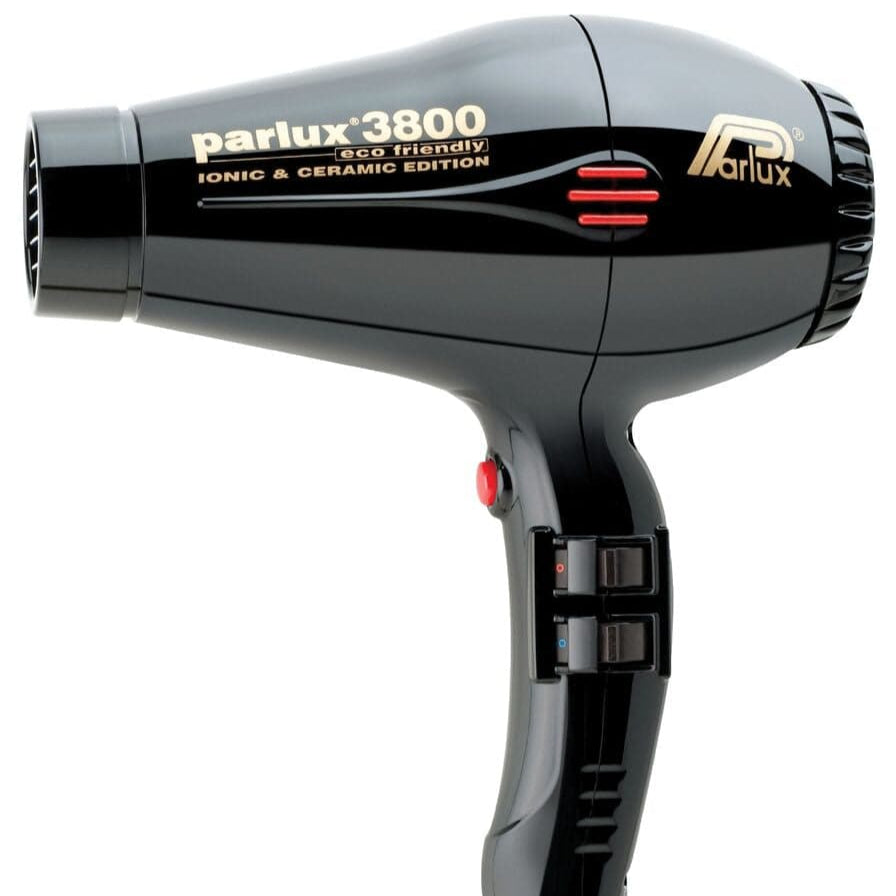 Parlux 3800 Ceramic & Ionic Hair Dryer 2100W - Black - On Line Hair Depot