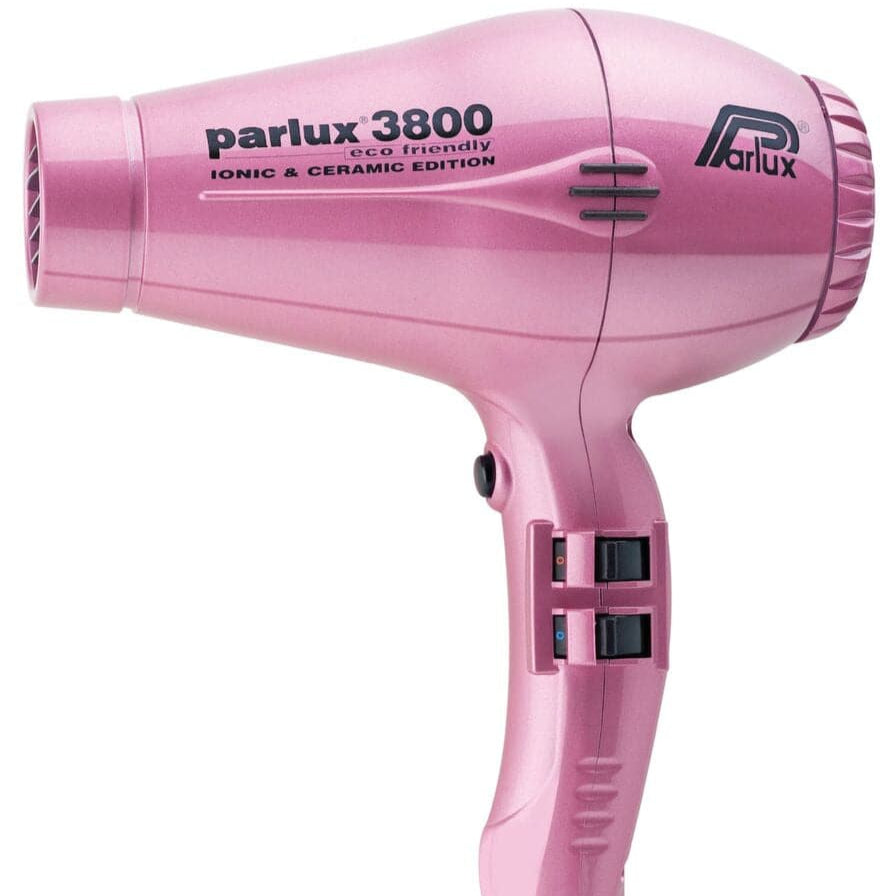 Parlux 3800 Ceramic & Ionic Hair Dryer 2100W - Pink - On Line Hair Depot
