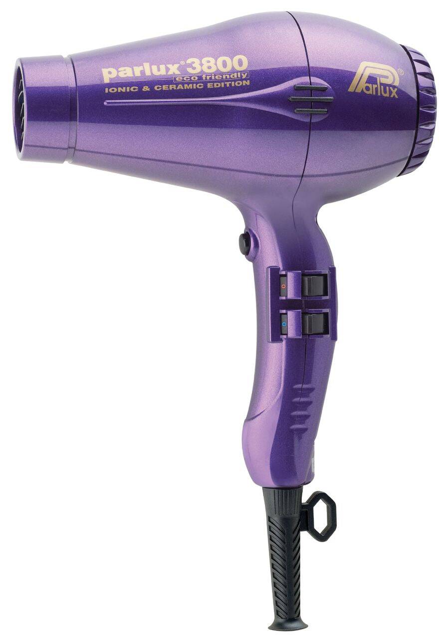 Parlux 3800 Ceramic & Ionic Hair Dryer 2100W - Purple - On Line Hair Depot