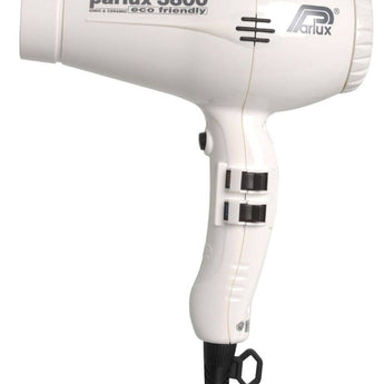 Parlux 3800 Ceramic & Ionic Hair Dryer 2100W - White - On Line Hair Depot