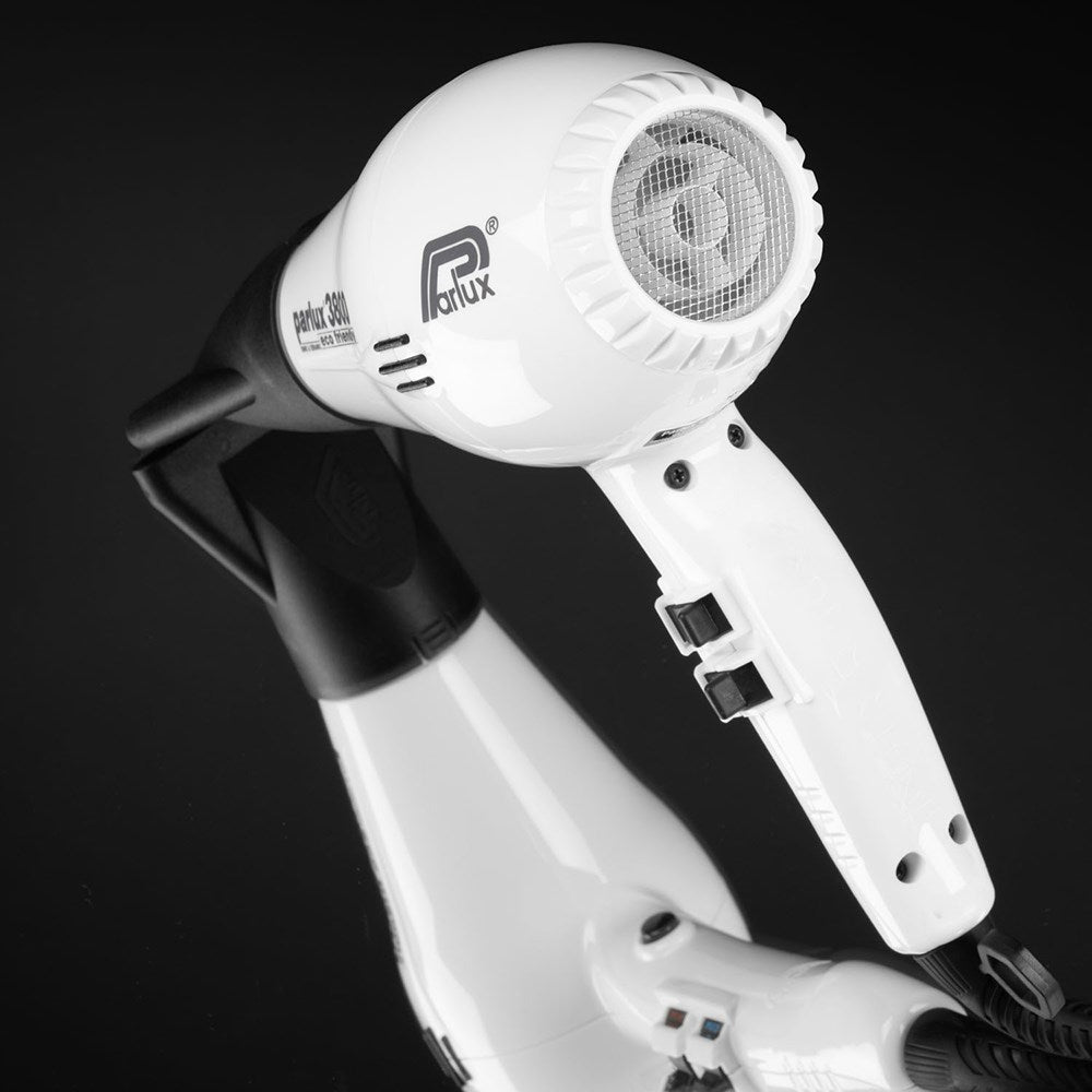 Parlux 3800 Eco Friendly Ionic and Ceramic Hair Dryer 2100W - White
