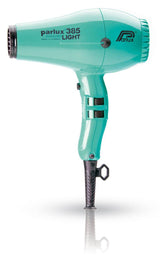 Parlux 385 Power Light Ceramic & Ionic Hair Dryer 2150W Aqua Blue Parlux - On Line Hair Depot