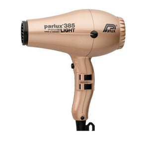 Parlux 385 Power Light Ceramic & Ionic Hair Dryer 2150W Light Gold Parlux - On Line Hair Depot
