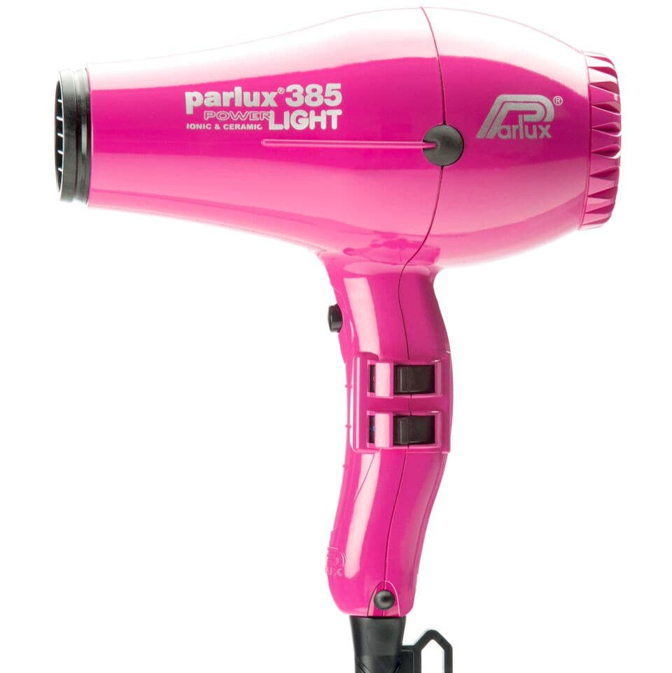 Parlux 385 Power Light Ceramic & Ionic Hair Dryer 2150W Pink - On Line Hair Depot
