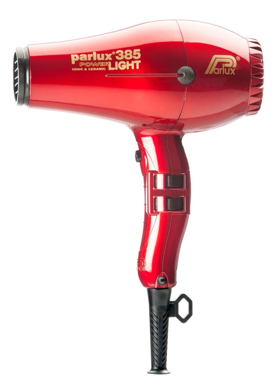 Parlux 385 Power Light Ceramic & Ionic Hair Dryer 2150W red - On Line Hair Depot