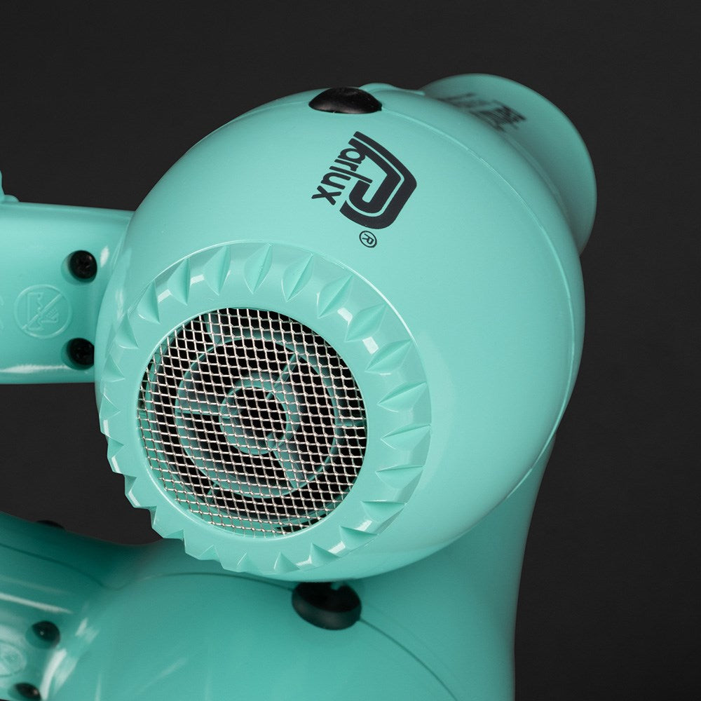 Parlux 385 Power Light Ionic and Ceramic Hair Dryer 2150W Aqua Blue - 480g