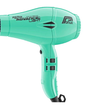 Parlux Advance Light Ceramic and Ionic Hair Dryer 2200w - Aqua 2 year Warranty  W460g Parlux - On Line Hair Depot