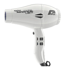 Parlux Advance Light Ceramic and Ionic Hair Dryer 2200w - White 2 year Warranty  W460g Parlux - On Line Hair Depot