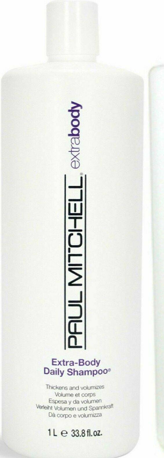 Paul Mitchell Extra-Body Shampoo Thickens Volumizes 1000ml - On Line Hair Depot