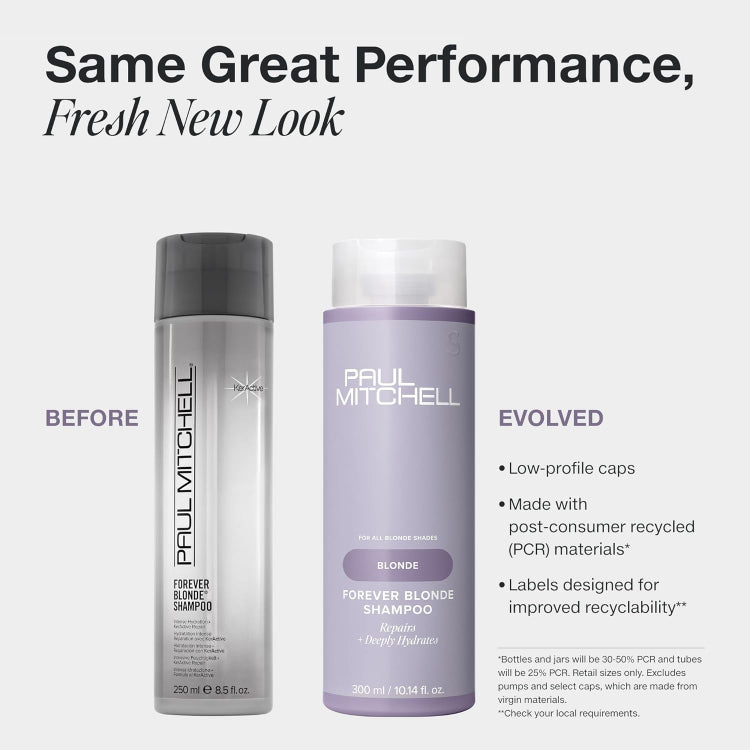 Paul Mitchell Forever Blonde Shampoo 250ml - On Line Hair Depot