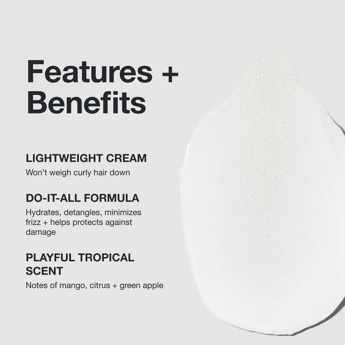 Enjoy soft, frizz-free curls with Full Circle Leave-In Treatment from Paul Mitchell. This light, yet creamy leave-in conditioner helps hydrate curls, while taming frizz without weighing it down. Protect against damage while hydrating every single curl for beautiful, professional-looking salon-quality results with each use.