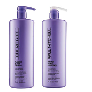 Paul Mitchell Platinum Blonde Shampoo and Conditioner 1lt Duo Paul Mitchell Original - On Line Hair Depot
