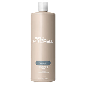 Keep hair clean, healthy, and refreshed every day with Paul Mitchell Shampoo One. This professional, daily-use shampoo delivers a luxurious lather that gently cleanses all hair types without stripping moisture. Infused with a creamy tropical coconut and crushed pineapple scent, it leaves hair feeling soft, fresh, and vibrant. One of the original products from the Paul Mitchell® line, Shampoo One is a timeless favourite for everyday hair care.