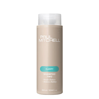 Paul Mitchell Shampoo Two

Deeply Cleanses and Removes Buildup

Refresh and revitalise your hair with Paul Mitchell® Shampoo Two, a professional clarifying shampoo designed to remove dulling buildup and deeply cleanse strands. Perfect for oily hair or anyone needing a thorough refresh, this colour-safe formula leaves hair shiny, full of body, and squeaky clean. Infused with a sharp, energising lemon scent, it awakens the senses while preparing hair for treatments or styling.