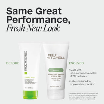 Paul Mitchell Smooth Straight Works Smoothing Styler Adds Shine 200ml - On Line Hair Depot