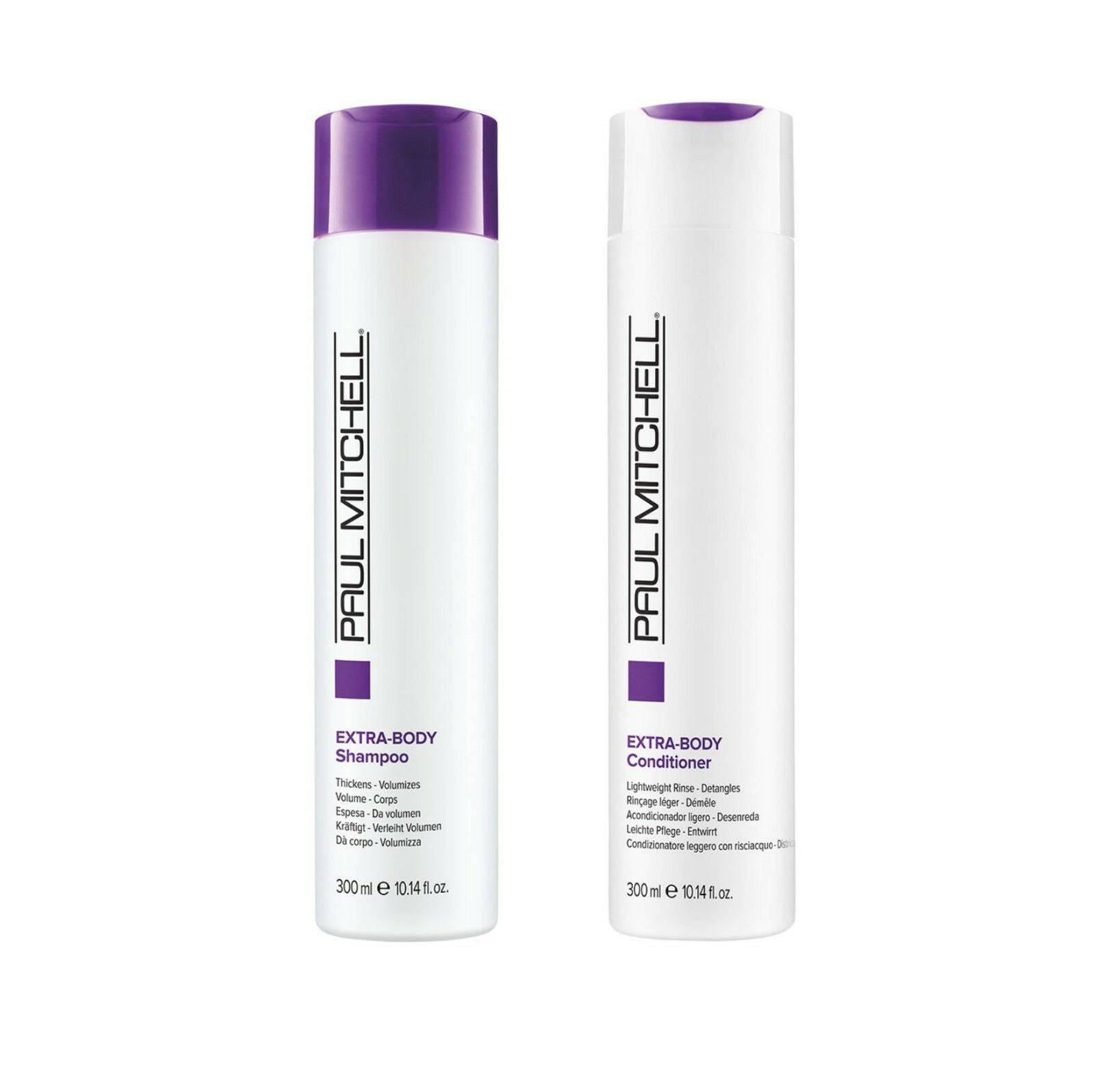 Paul Mitchell Extra-Body Thickens. Volumizes Shampoo and Conditioner Duo Paul Mitchell Styling - On Line Hair Depot