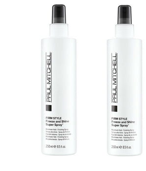 Paul Mitchell Firm Style Freeze and Shine Super Spray Maximum Hold 250ml x 2 Paul Mitchell Styling - On Line Hair Depot