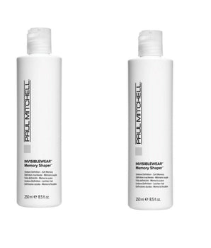 Paul Mitchell Invisiblewear Memory Shaper Undone Definition Soft Memory 2 x 250ml Paul Mitchell Styling - On Line Hair Depot