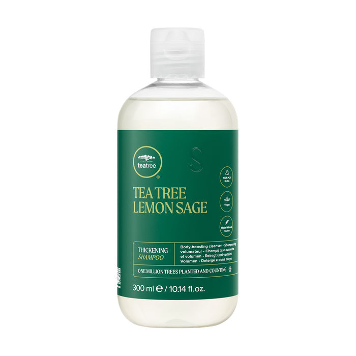 Paul Mitchell TEA TREE LEMON SAGE Thickening Shampoo 300ml


Lemon Sage Thickening Shampoo is the perfect way to thicken strands for a clean and healthy look. The formula provides a boost of volume, while also helping to protect against split ends. Strengthen every strand while you enjoy the lemon, sage, peppermint and tea tree aromas.