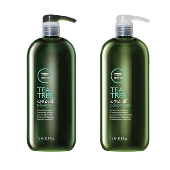 Paul Mitchell Tea Tree Special Invigorating Shampoo Conditioner 1lt each Paul Mitchell Tea Tree - On Line Hair Depot