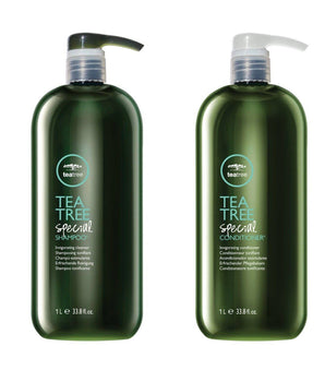 Paul Mitchell Tea Tree Special Invigorating Shampoo Conditioner 1lt each Paul Mitchell Tea Tree - On Line Hair Depot