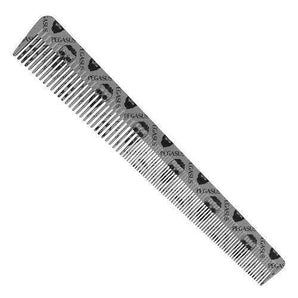 Pegasus Skulleto 303 Barber Comb Silver Hairdressing Barber - On Line Hair Depot