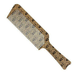 Pegasus Skulleto 514A Flattopper Barber Comb Gold Hairdressing Barber - On Line Hair Depot