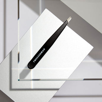 Tweezerman Slant Tweezer Black - On Line Hair Depot