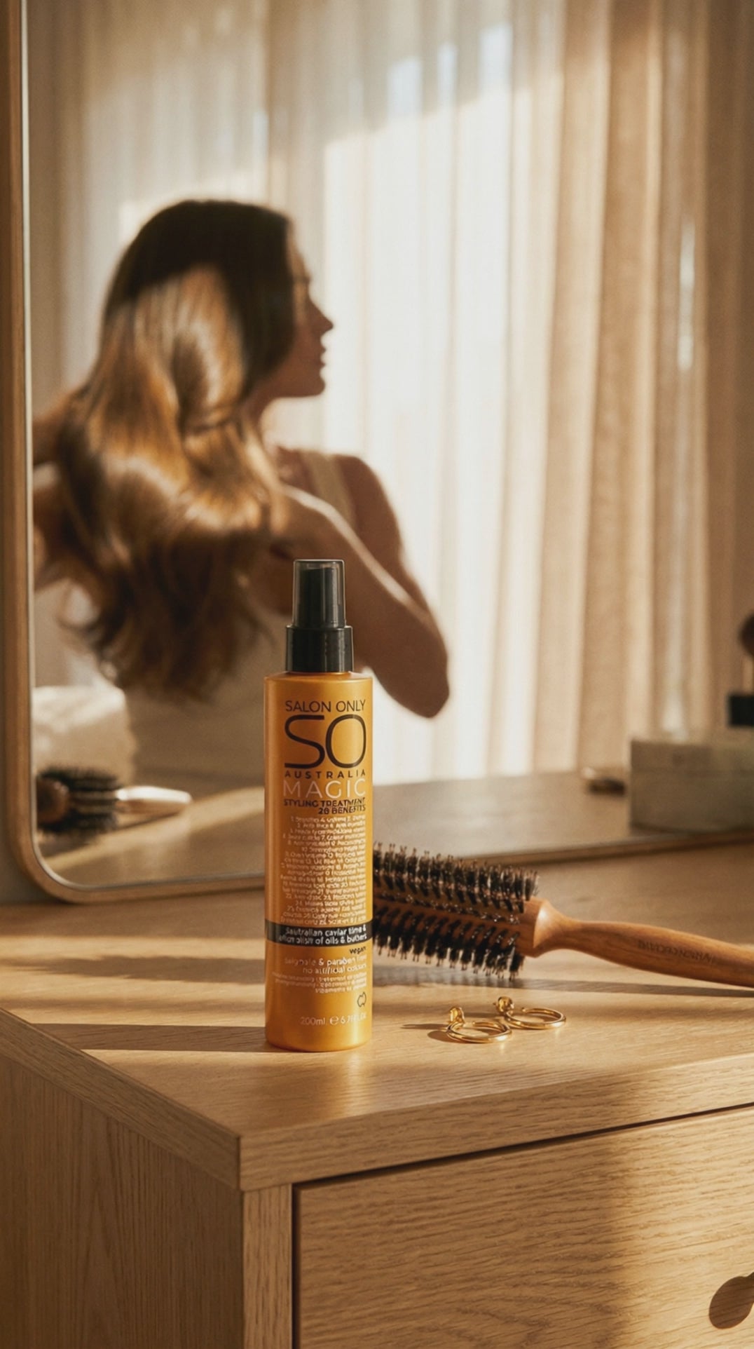 Salon Only SO Magic Styling treatment 200ml. With 28 Benefits, Suplhate & Paraben Free - On Line Hair Depot