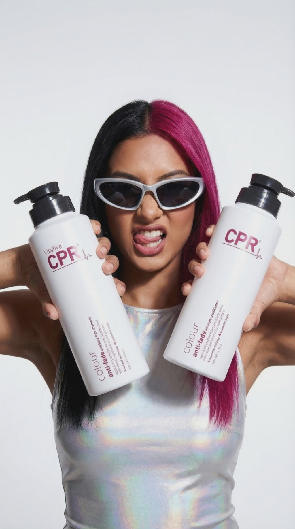 Vitafive CPR Colour Anti fade Shampoo and Conditioner 900ml Duo