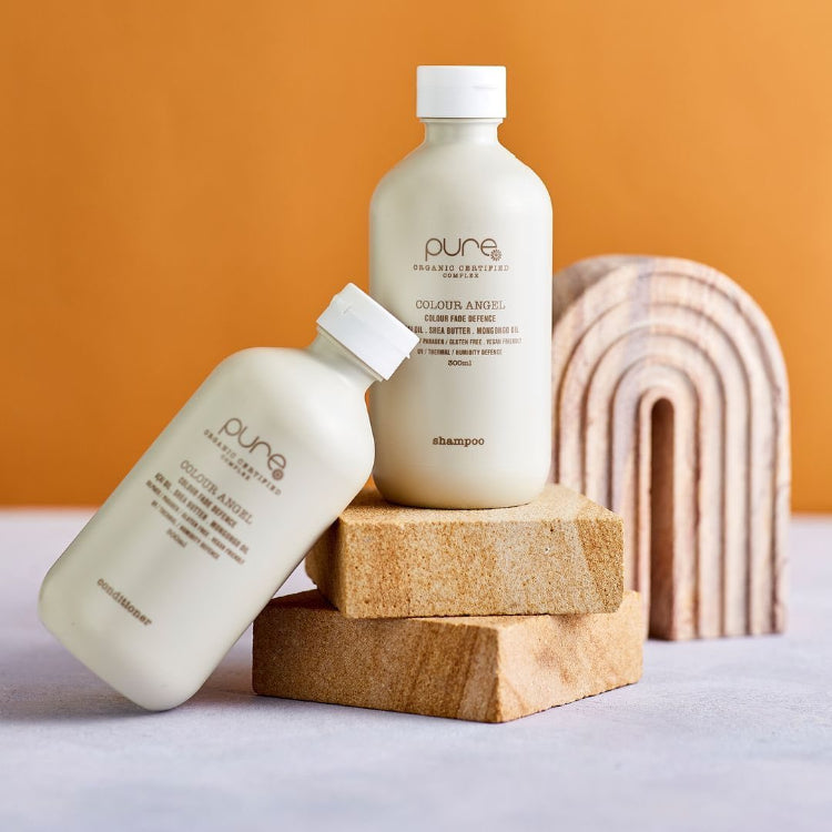 Pure Colour Angel Colour Fade Defence Shampoo and Conditioner 300ml Duo - On Line Hair Depot