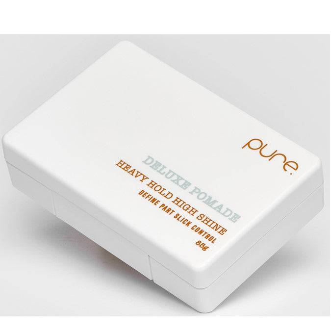 Pure Deluxe Pomade Heavy Hold High Shine 85g - On Line Hair Depot