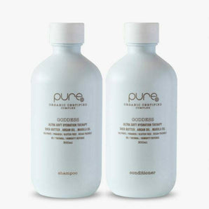 Pure Goddess Shampoo and Conditioner 300ml Duo Pure Hair Care - On Line Hair Depot