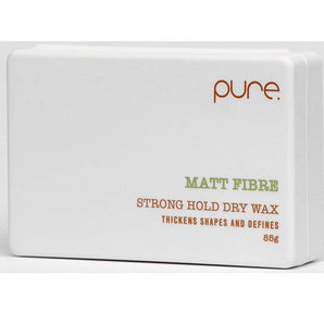 Pure Matte Fibre Strong Hold Dry Wax 85g Pure Hair Care - On Line Hair Depot