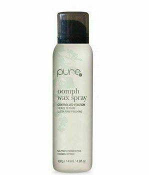 Pure Oomph Wax Spray 100g / 143ml Controlled Fixation Fierce Texture firm Finish Pure Hair Care - On Line Hair Depot
