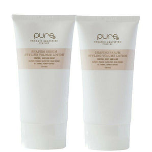 Pure Shaping Serum - Control Body & Shine Styling & Texture 150ml x 2 Pure Hair Care - On Line Hair Depot